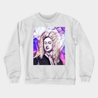 Joseph Addison Pink Portrait | Joseph Addison Artwork 8 Crewneck Sweatshirt